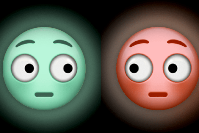 Two faces showing envy vs jealousy