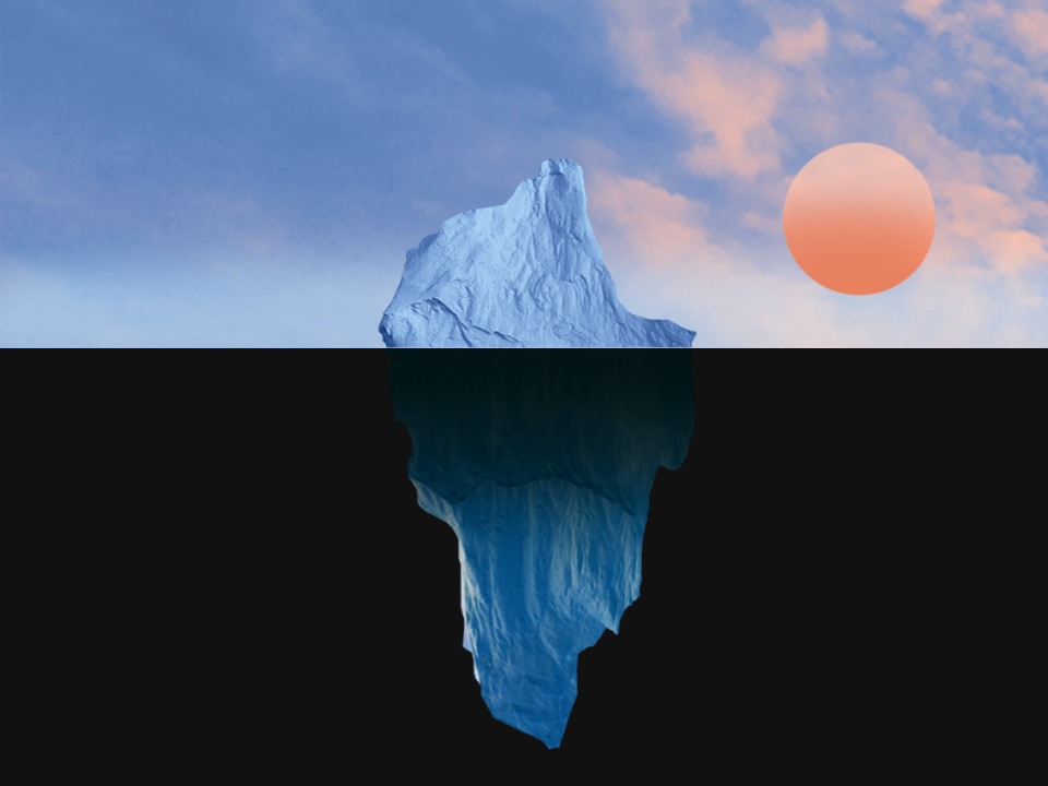 The anger iceberg
