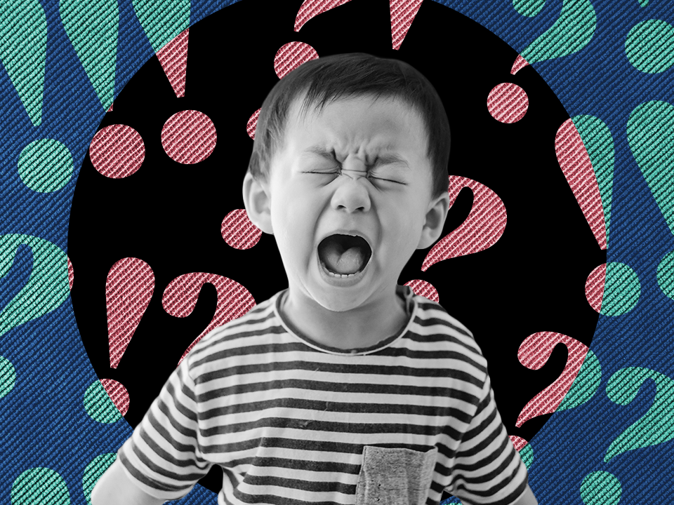 A child having an outburst maybe indicating he has Disruptive Mood Dysregulation Disorder
