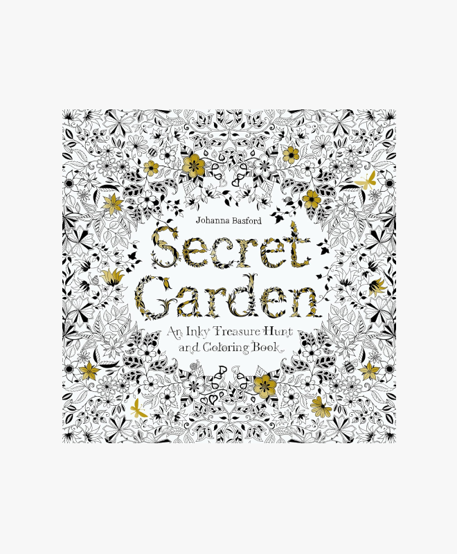 Secret Garden adult coloring book