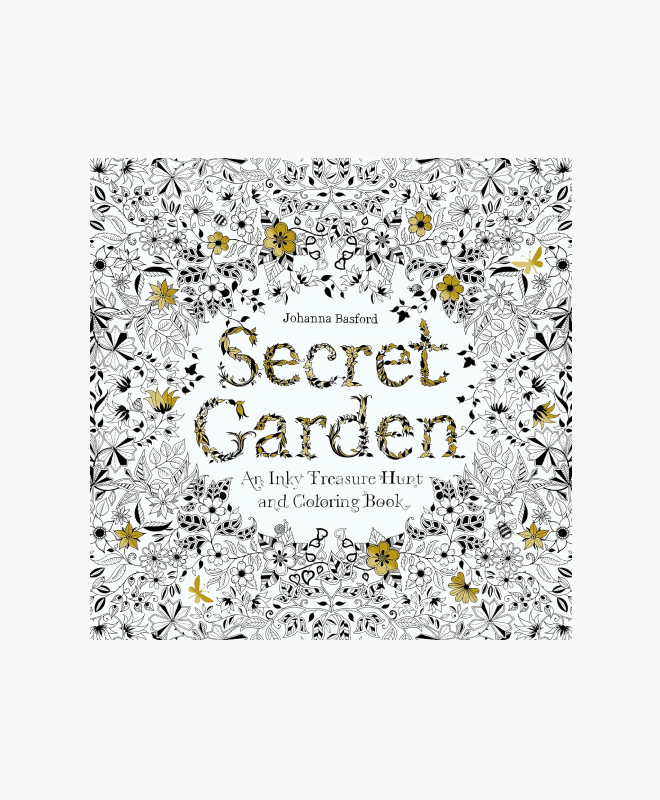 Secret Garden adult coloring book