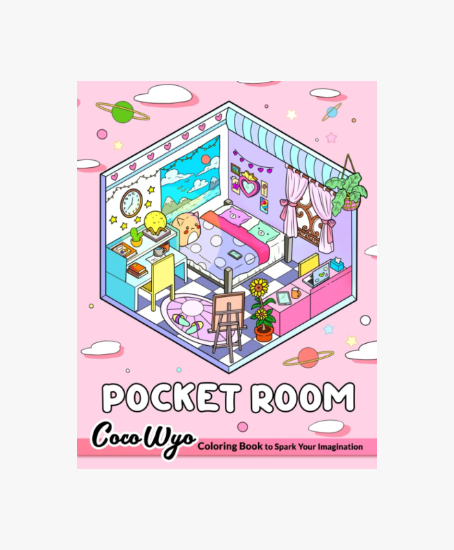 Pocket Room adult coloring book