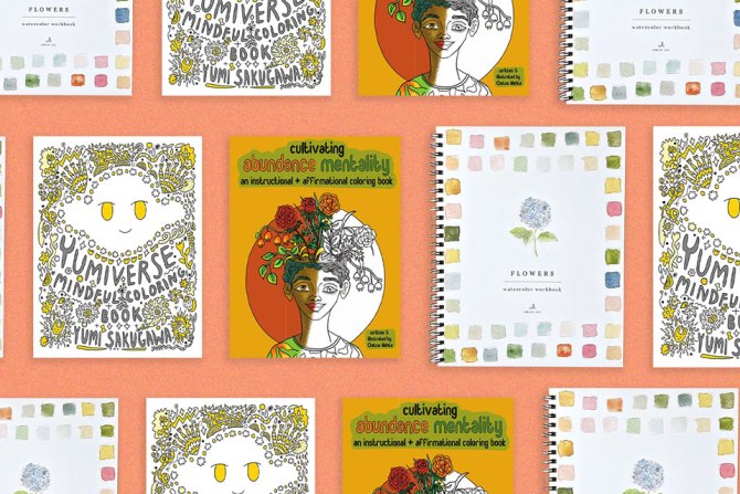 adult coloring books
