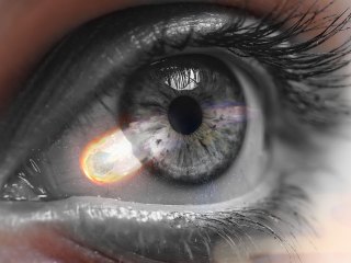 a person catastrophizing, thinking about the end of the world