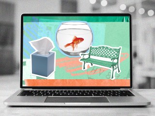 Virtual loneliness workshops on a laptop