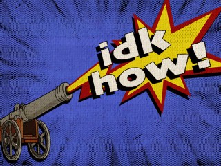a cannon blasting idk how as an exapmple of weaponized incompetence