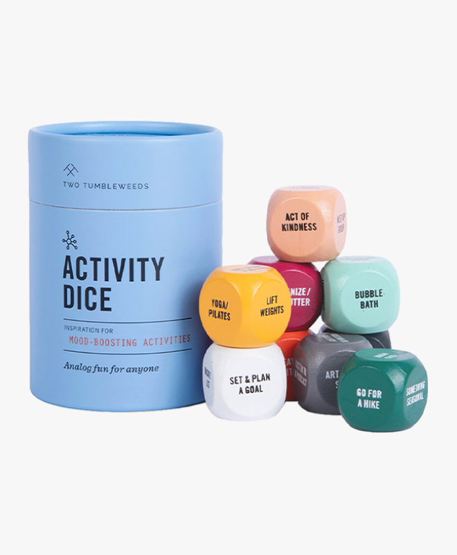 Two Tumbleweeds Activity Dice